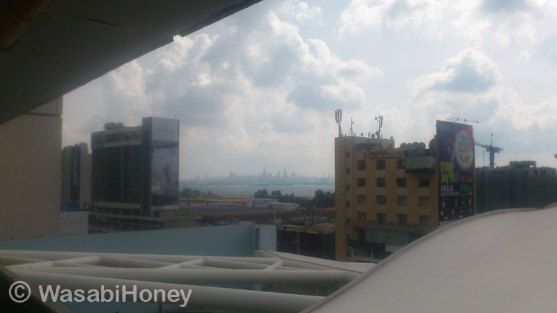 A glimpse of Beirut from Le Mall Dbayeh by Wasabi H.