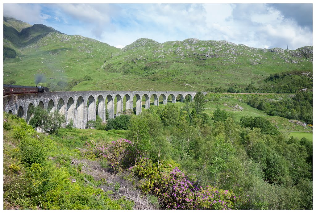 Glenfinnan Viaduct 1901. West Highland Line by theimagebusiness