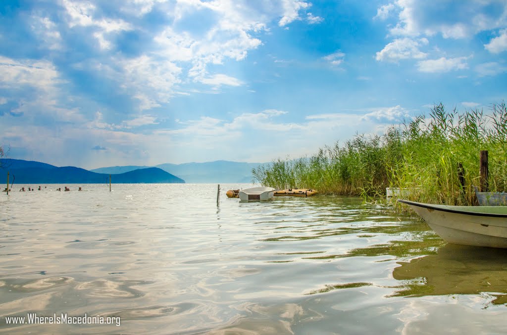 Dupeni Beach, Prespa, Macedonia by WhereIs Macedonia