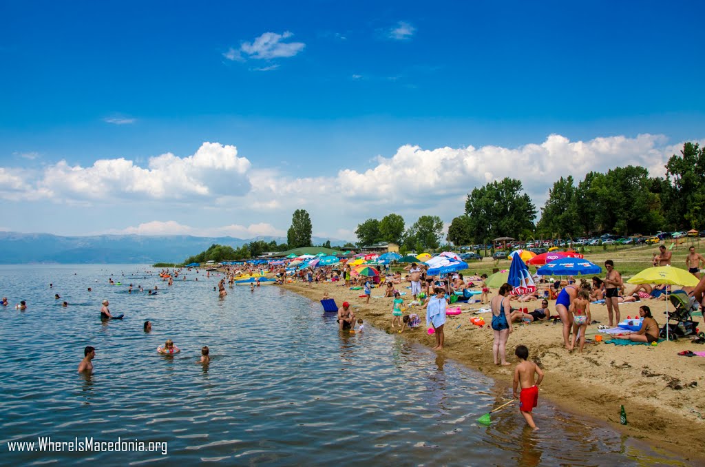 Pretor Beach, Prespa Lake, Macedonia by WhereIs Macedonia