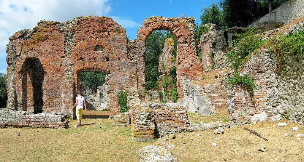 Römische Therme in Massacuiccolli, Panorama 2012 by Karl Eidenschink