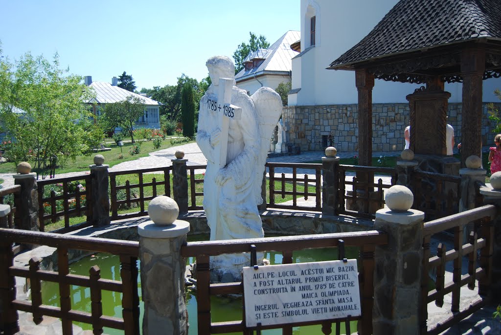 Varatec Monastery. Angel Statue by kostelb