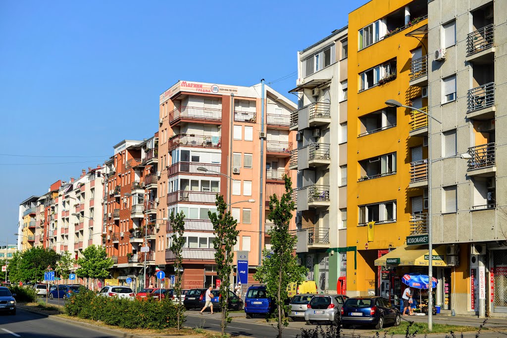 Novi Sad, ulica Hadži Ruvimova by Zoran Skaljac