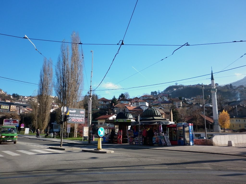 Hadžijska džamija & the Cityscape of Sarajevo, Bosna i Hercegovina by Yiorgos Stathakis / …