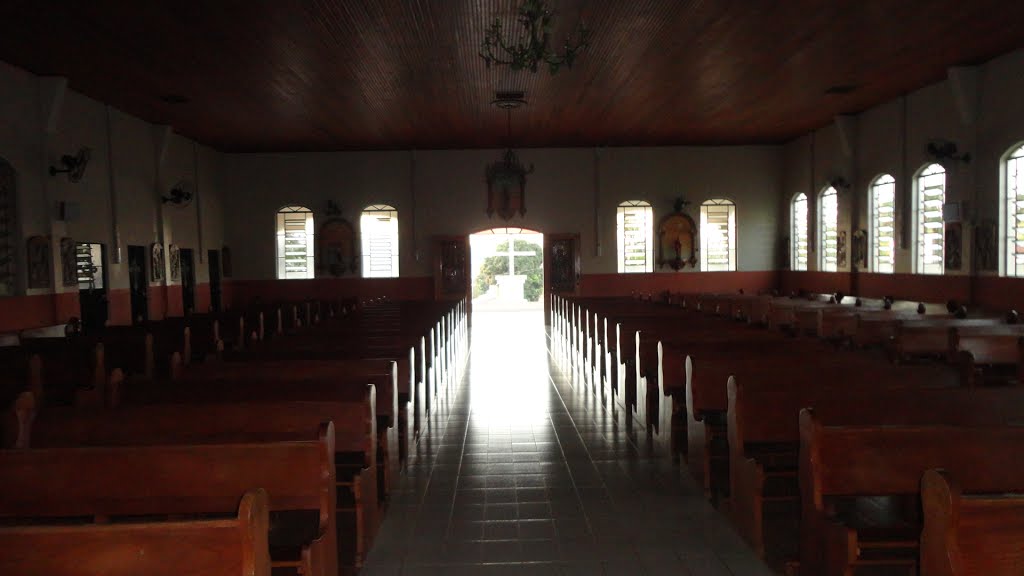 Igreja Santa Rita de Cássia - Interior - Barbosa Ferraz-PR by Robison Burim