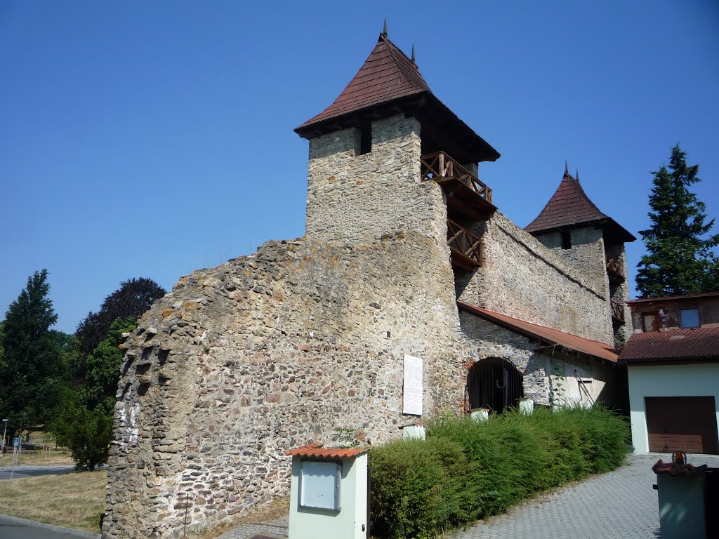 Tachov, městské hradby a opevnění by Petr Koldovský