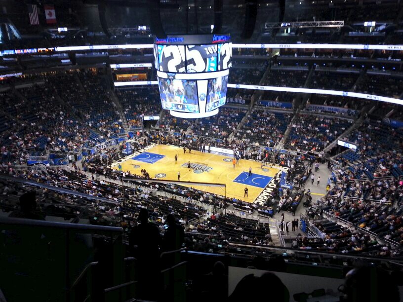 Orlando Magic at Amway Center by bwignite24