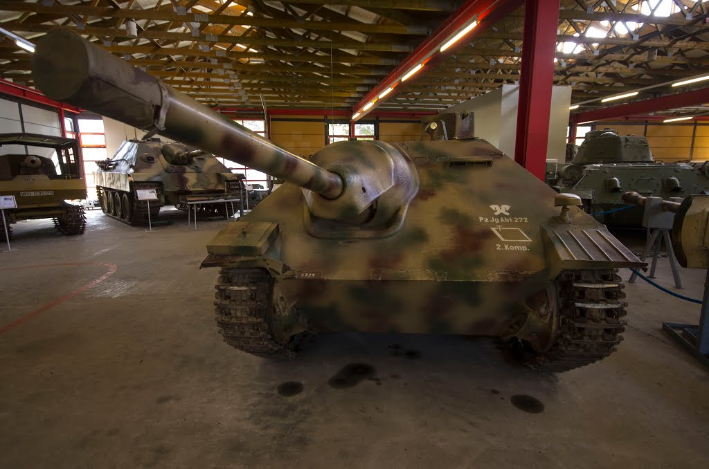 Jagdpanzer 38(t) Hetzer, Deutsches Panzermuseum Munster by Claude Bukowski