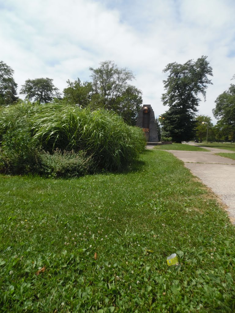 Marquette Park Entrance by Wayne Allen Sallee