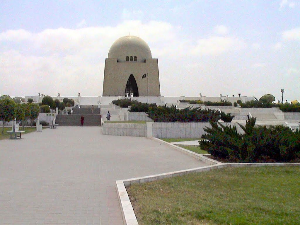 Karachi, Jinnah's Tomb, 2004, Baykan Günay by baykangunay