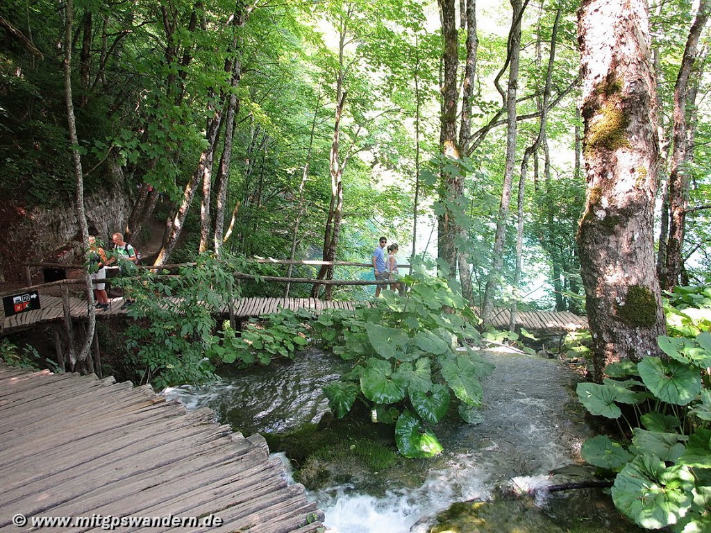 Plitvička jezera - Plitvicer Seen / Der Schatz im Silbersee - Auf Winnetous Spuren by Wandern mit GPS und …