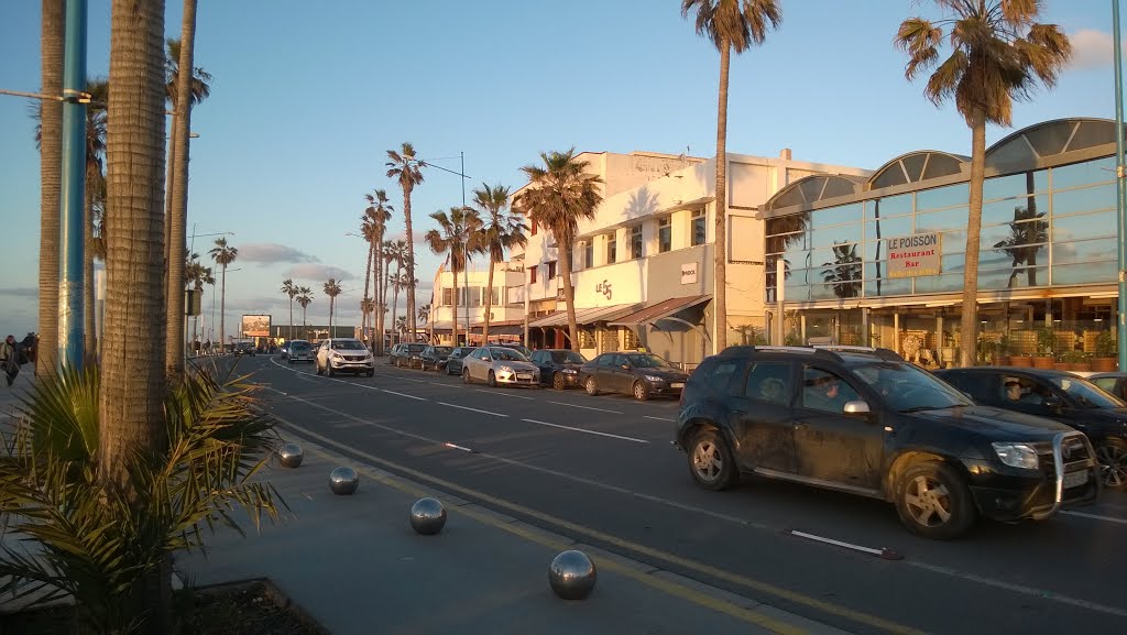 La Corniche, Casablanca, Morocco by Ondreyka