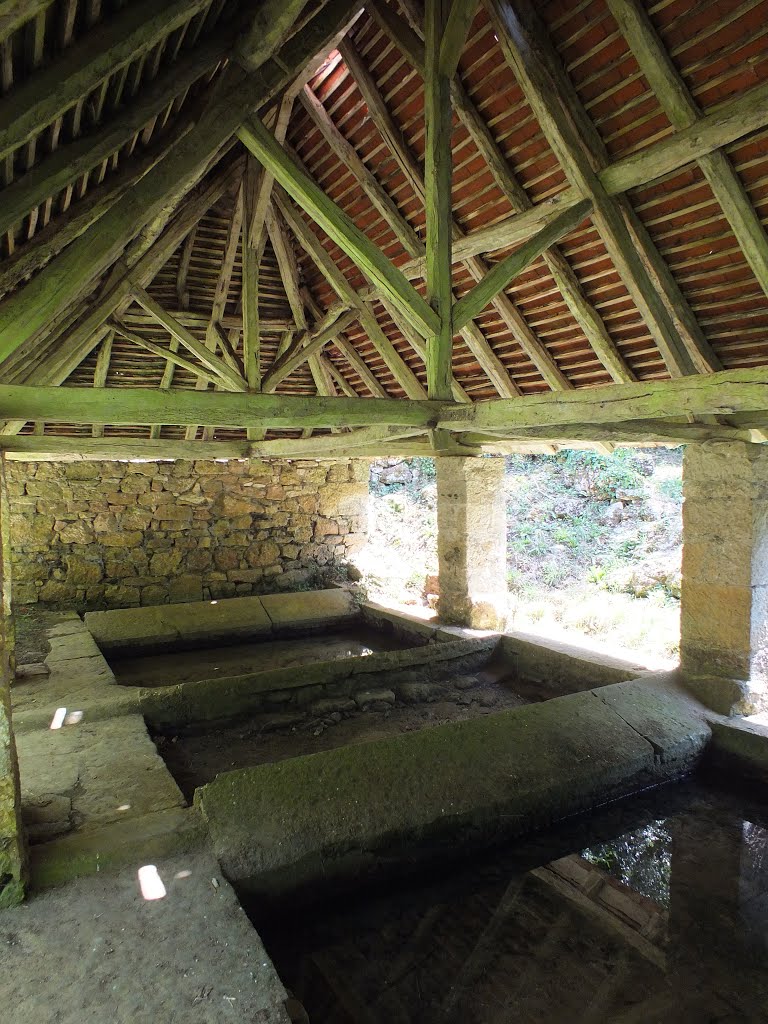 Lavoir à Calvignac (Le Ruisseau) by Yann LESELLIER