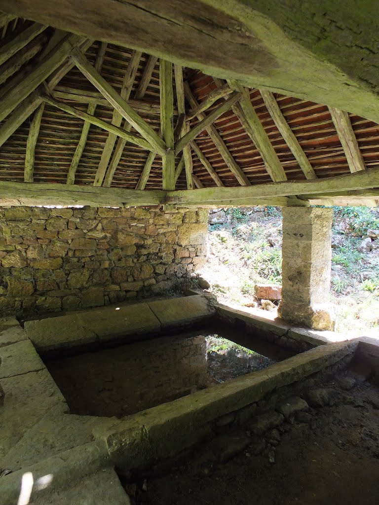 Lavoir à Calvignac (Le Ruisseau) by Yann LESELLIER