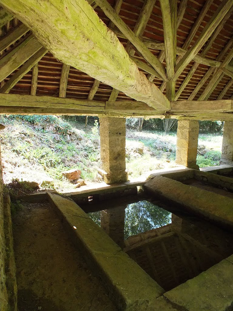 Lavoir à Calvignac (Le Ruisseau) by Yann LESELLIER