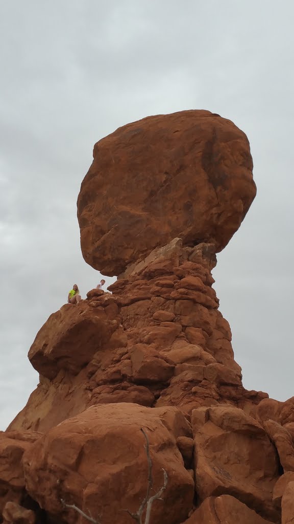 Balancing Rock in Arches National Park by Mark Chappell