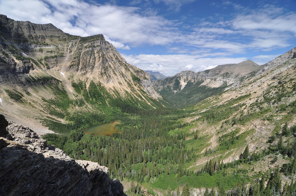 View from Crypt Lake Trail by Zbigniew Lewandowski