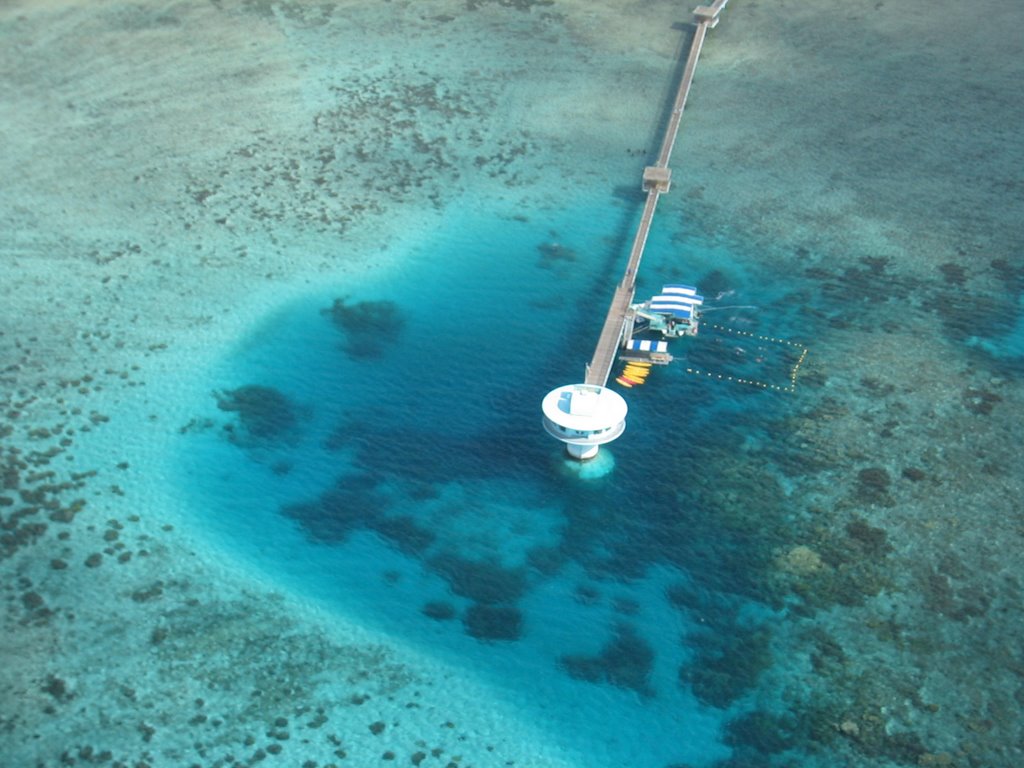 Aerial view of Fisheye Marine Park (Piti, Guam) by tumonguam