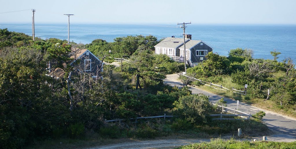 View from the Nauset Beach Lighthouse by Bernard Rodrigue