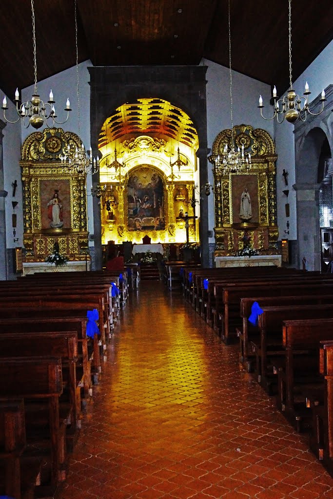 Kirche Santana Madeira by Karl Pallinger