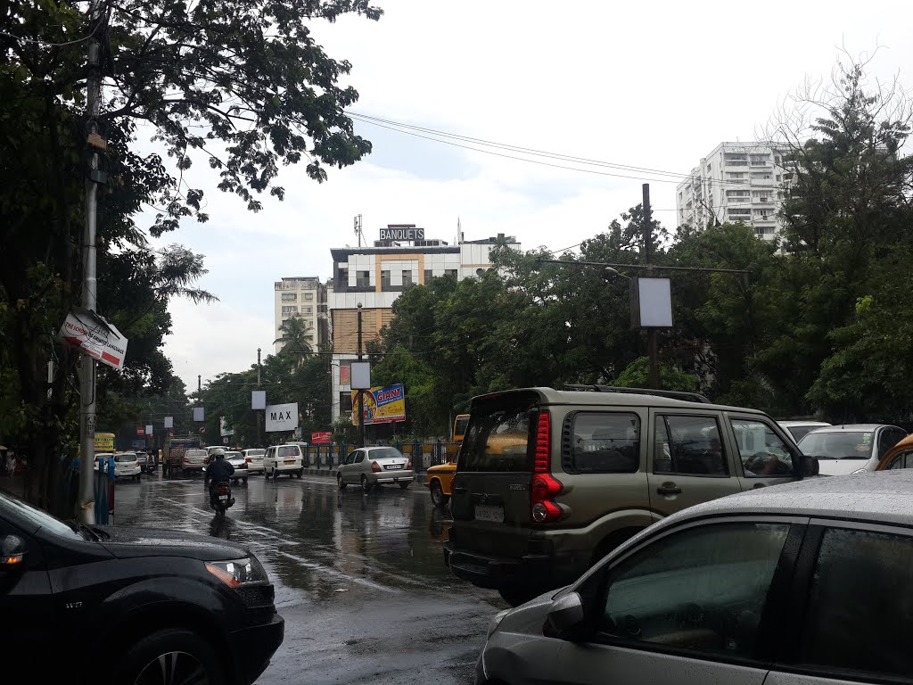 Road wet after rain by Asad Kamal