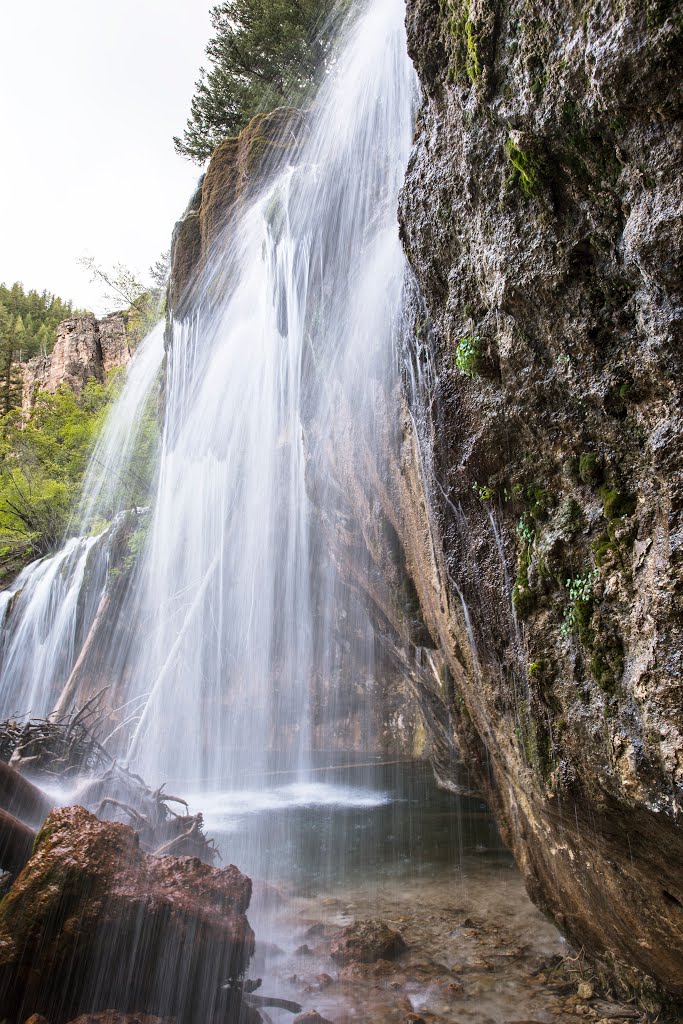 Hanging Lake Falls by Sergei P