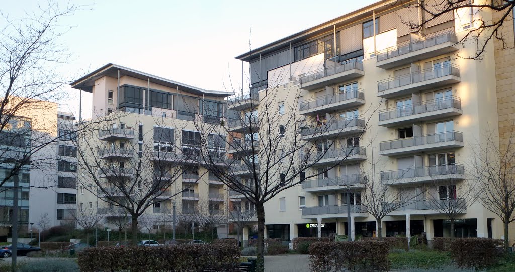 Frankfurt-Bockenheim: A forlorn but good Thai-restaurant, among the soulless cages for expatriates and modern people by Jürgen Weighardt