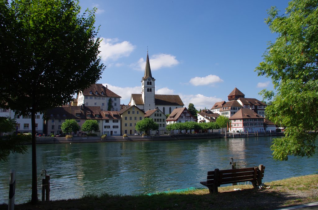 Diessenhofen am Hochrhein, Schweiz 2015 by B. Willing