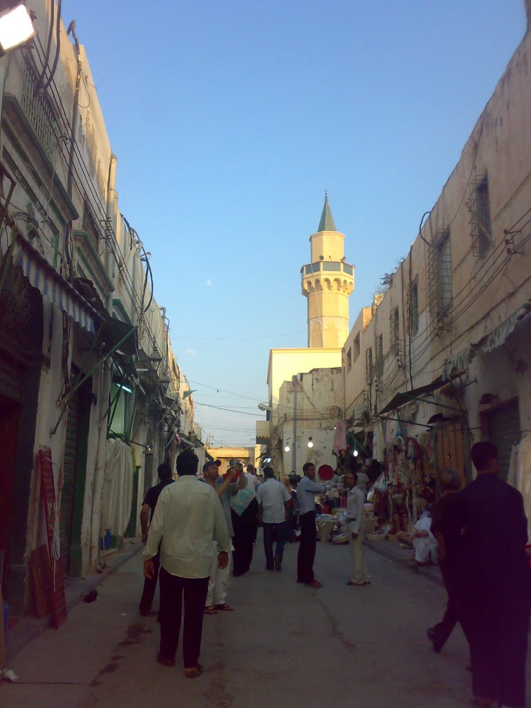 The souk by Sadok Chaieb