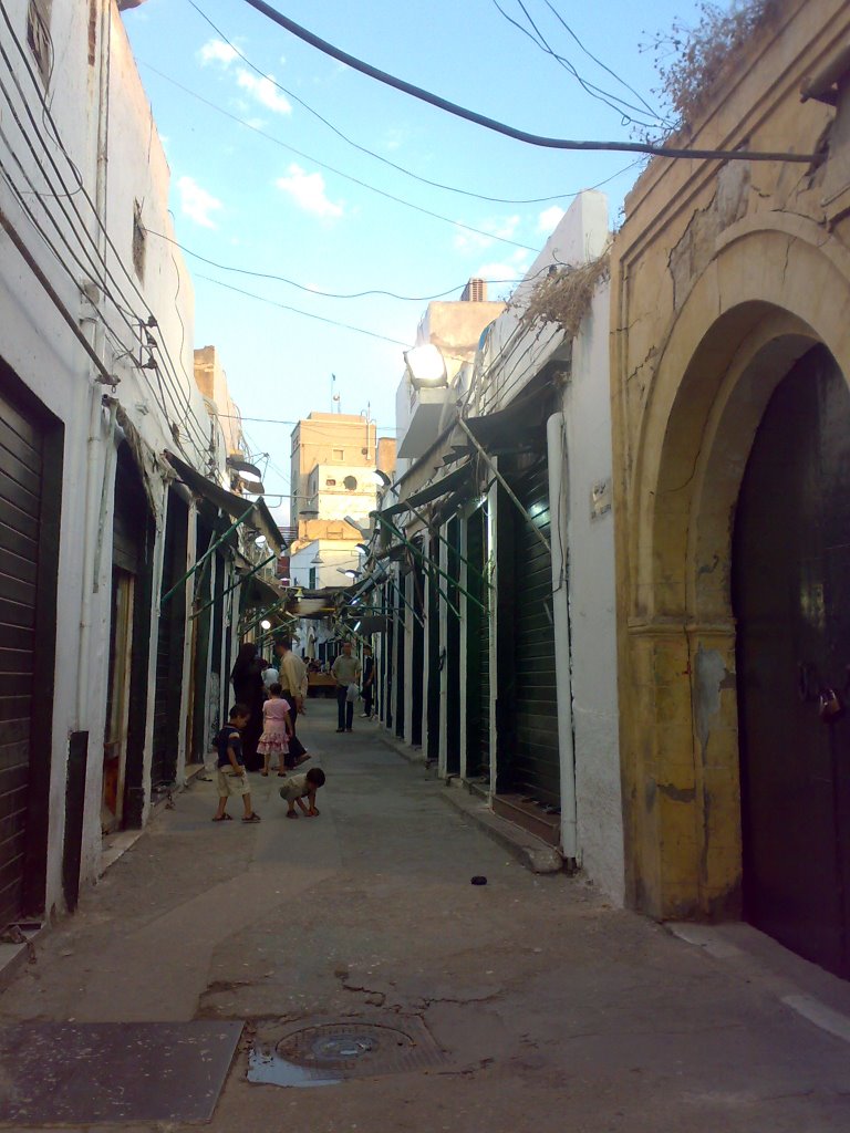 Old souk by Sadok Chaieb