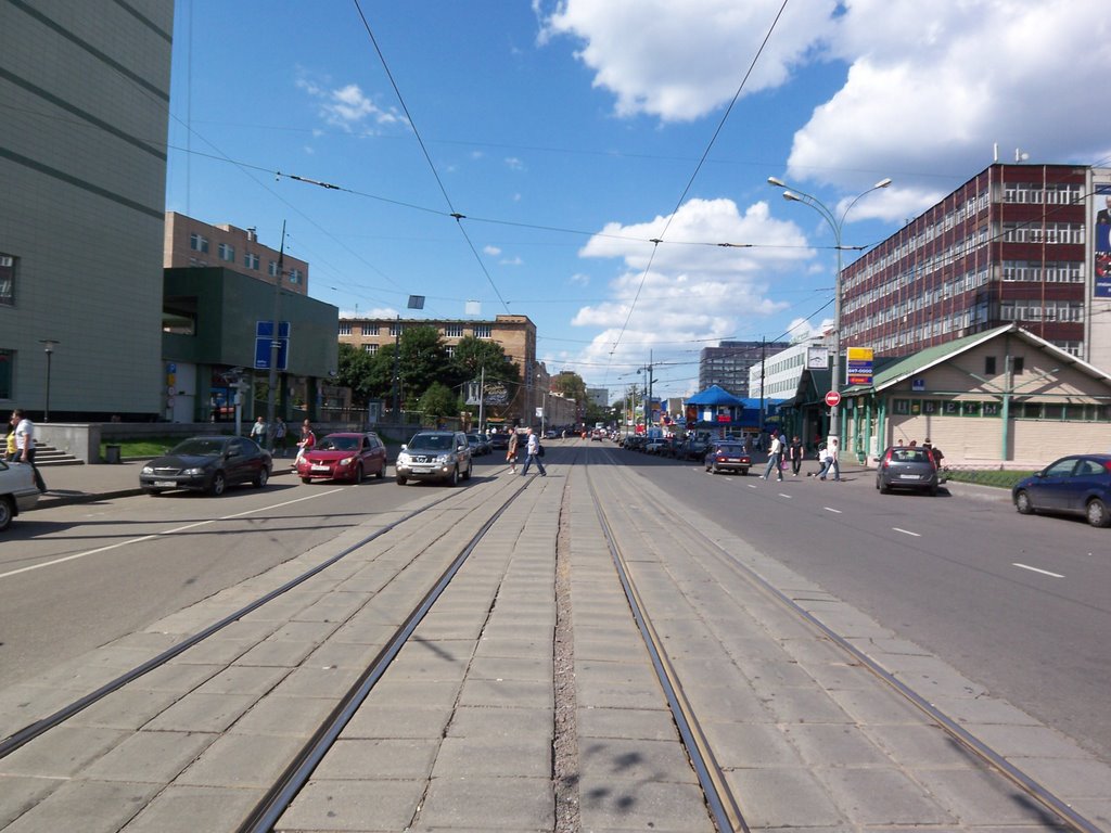 Tram ways by Arseny Khakhalin