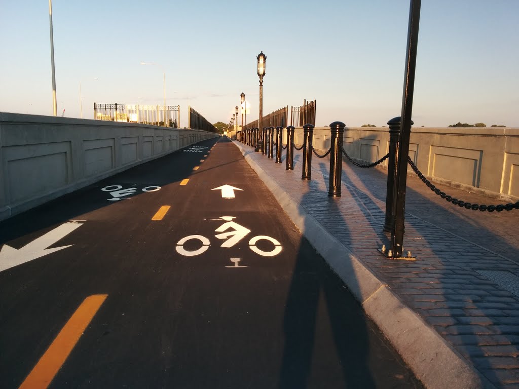 East Bay Bike Path Bridge by Steven James