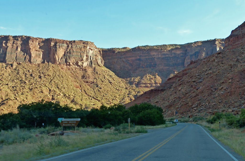 Utah.along the Colorado river banks-Hal Canyon Campground by sunmaya