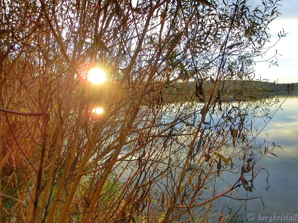 Sonnuntergang am See by bergkristall Harz