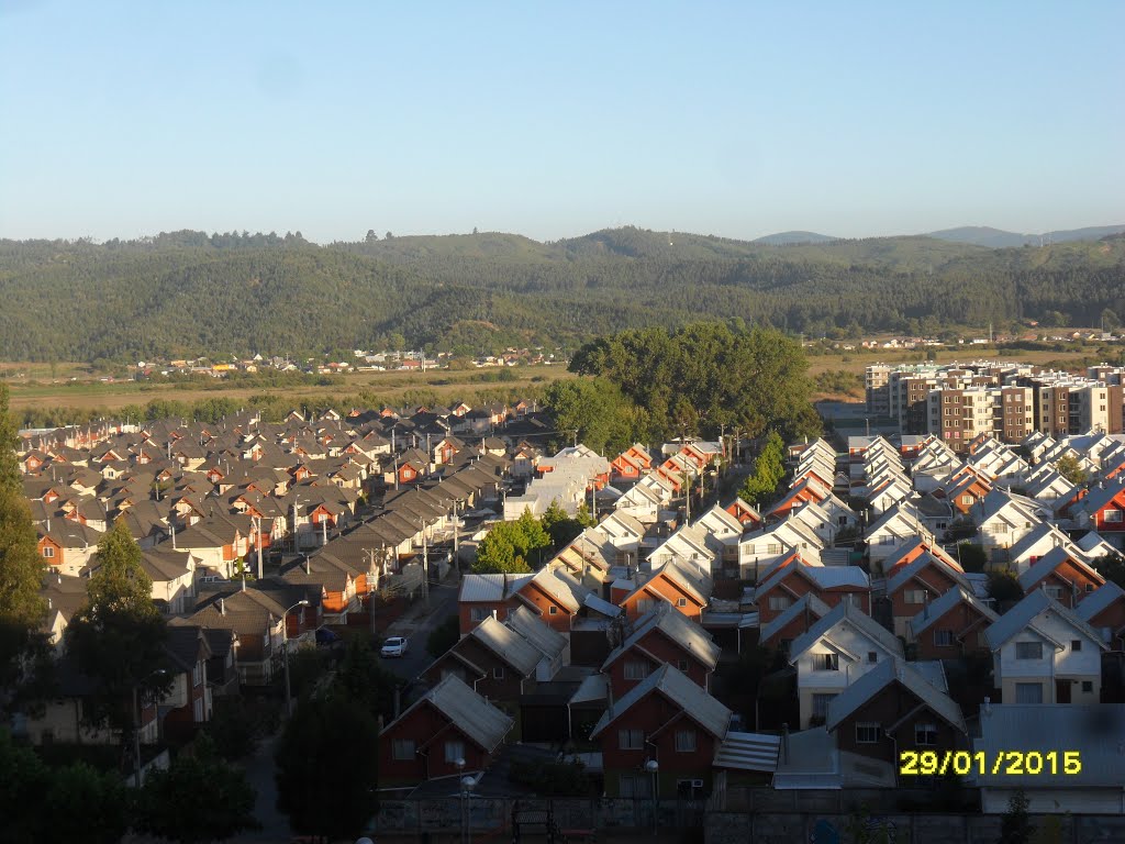 Paisaje urbano en sector norte de Concepción II. by fotomau84