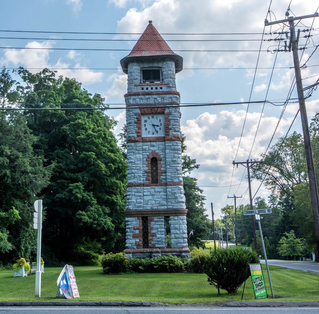 Clock Tower, Sharon, Connecticut by Mark Klinchin