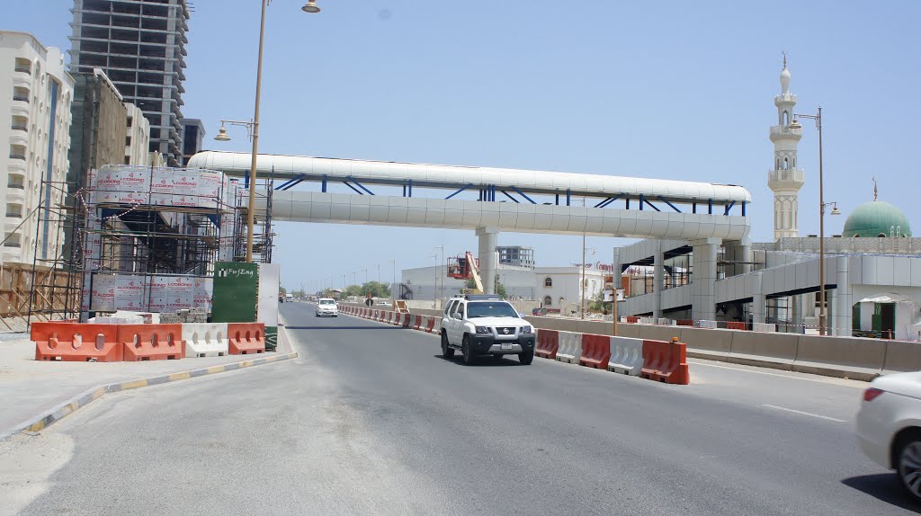 Fujairah Foot over Bridge by Masud Parvez