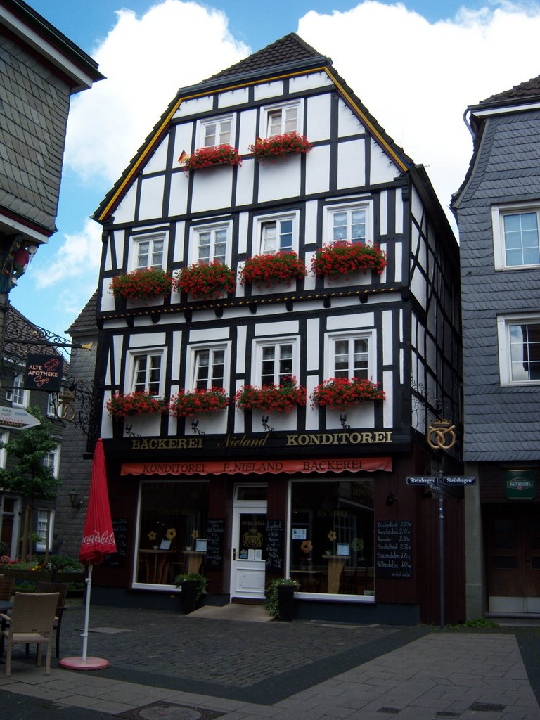 D-Hattingen, Bäckerei im Fachwerkhaus by OlafSchroeter