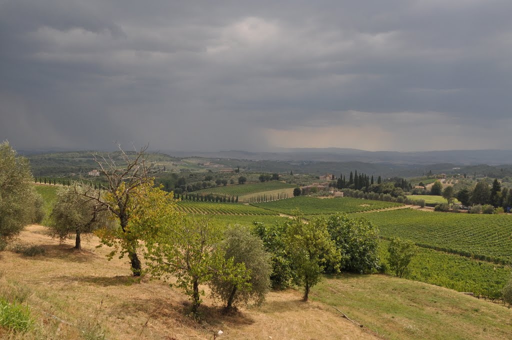 Rain rolling in by Fritz Nat