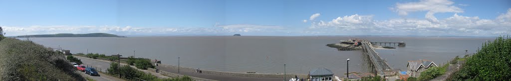 Birnbeck Pier Panorama, Weston super Mare - August 2015 by Rixklix