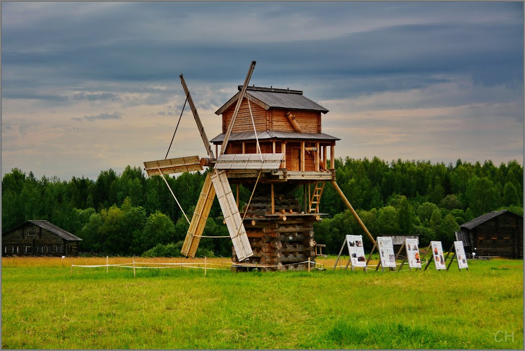 Семёнково. Архитектурно-этнографический музей. Ветряная мельница by Nikitin_Sergey