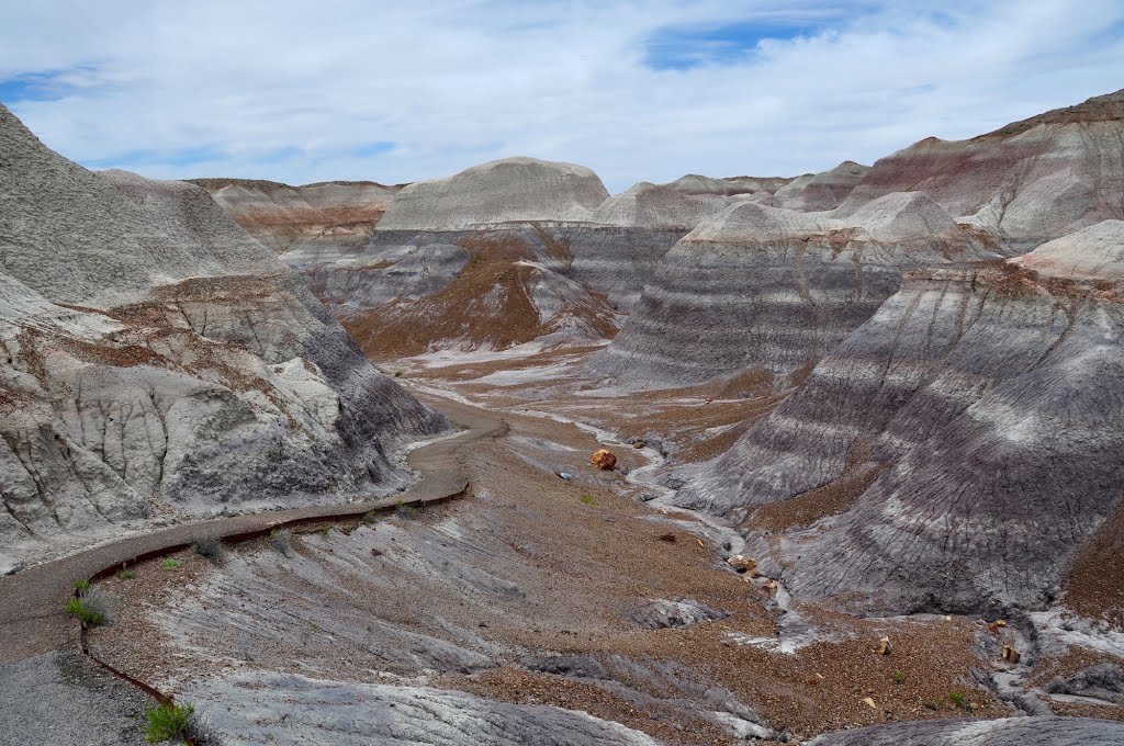 A Path Into The Blue Mesa by faungg