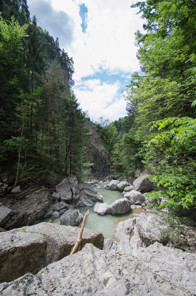 Gorges de la Jogne by Resize Smith