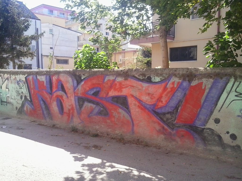 Graffiti in Catanzaro by Nicholas Frisardi