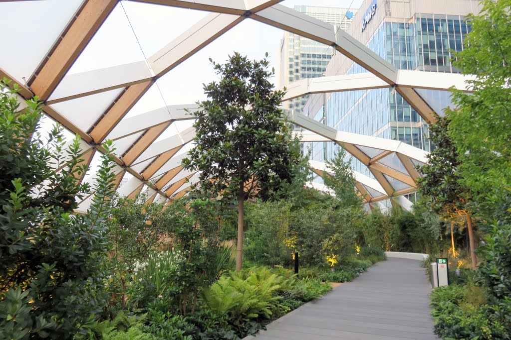 Crossrail Place Roof Garden by Den2000