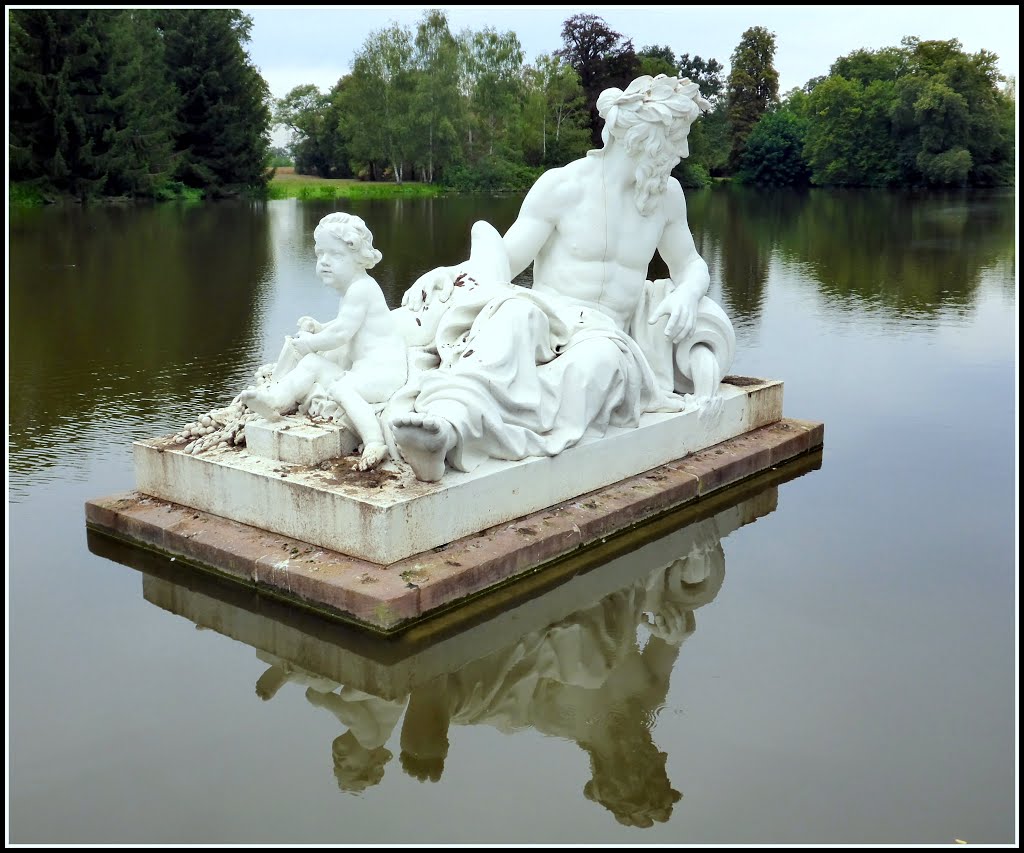 Vater Rhein -Schlossgarten Schwetzingen- by Alfred Volk