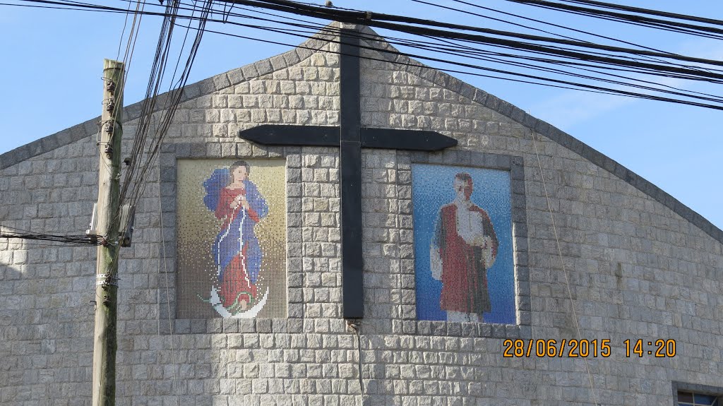 IGREJA SÃO VICENTE MARTIR, Camaquã, Porto Alegre, RS, Brasil by Luiz Gaspar Leal