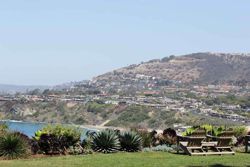 View of Monarch Beach from The Ritz by Jean Marshall