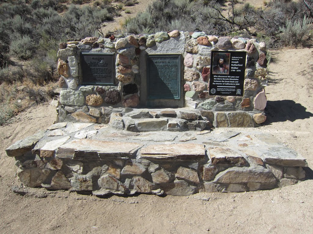 California Historical Marker #99 - Walker's Pass by Fred Helfing