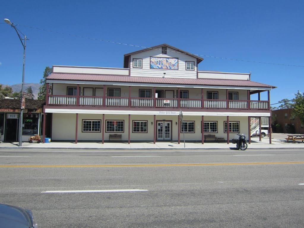 Whitney Portal Hostel in Lone Pine, California by Fred Helfing